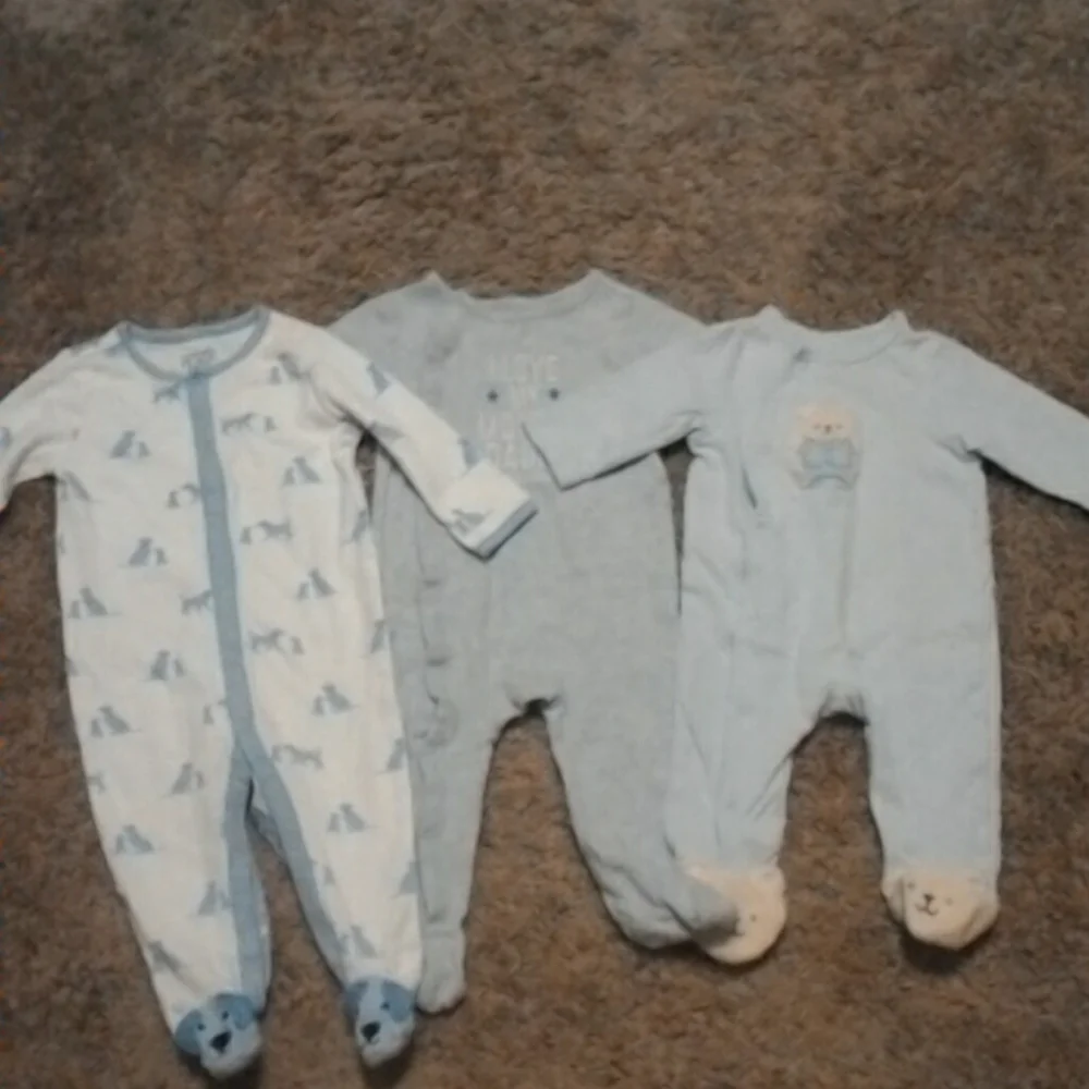 Baby boy set of 3 pajama set